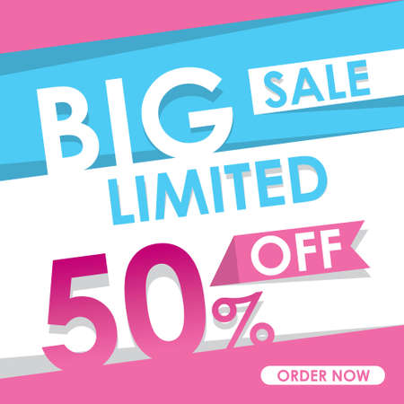 Big sale template design. offer price label.のイラスト素材