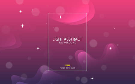 Abstract geometric background. Modern light gradient color effect. For banner, poster, flyer, cover, landing page, website. Eps10.のイラスト素材