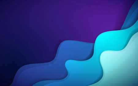 Dynamic background with fluid shape. color wave fluid shape composition. template.