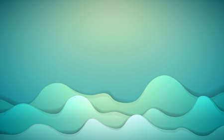 Dynamic background with fluid shape. color wave fluid shape composition. template.のイラスト素材