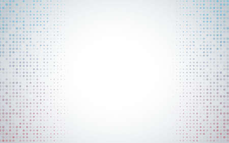 Halftone white and grey background. Decorative modern design concept. white background.のイラスト素材