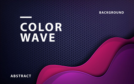 Purple and pink liquid color background. Dynamic textured geometric element. Modern gradient light vector illustration.の写真素材