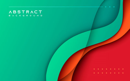 Abstract gradient background vector. Colorful modern geometric shape. Trendy texture.のイラスト素材
