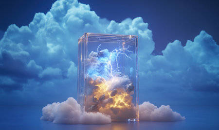 Storm in a Glass Box Energy, Nature, Powerの素材