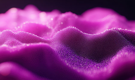 Abstract pink wave background, digital art, tech textureの素材
