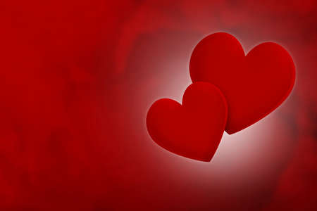 valentine theme,hearts red backgroundの写真素材