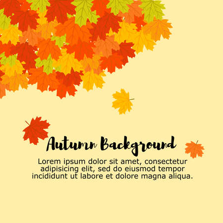 Autumn Backgroundのイラスト素材