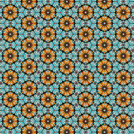 yellow blue ornament