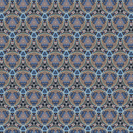 ornamentation of colorful patternsの写真素材