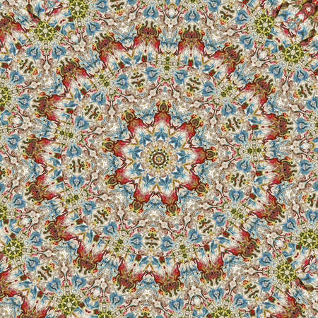 ornamentation of colorful patterns
