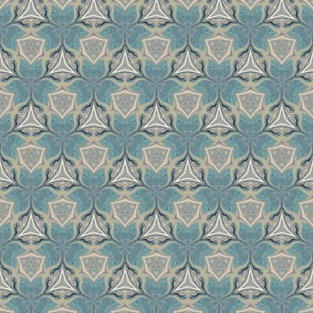 ornamentation of colorful patterns