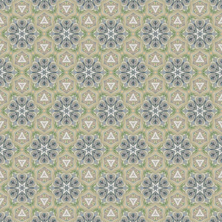ornamentation of colorful patterns