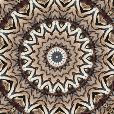 ornamentation of colorful patterns