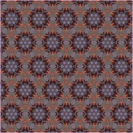 ornamentation of colorful patterns