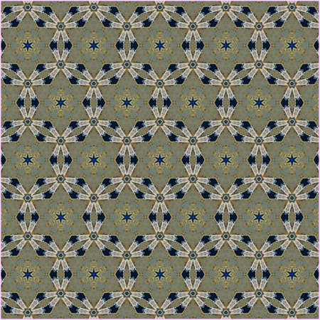 ornamentation of colorful patterns