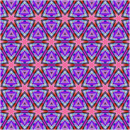 ornamentation of colorful patterns