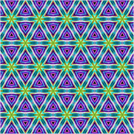 ornamentation of colorful patterns