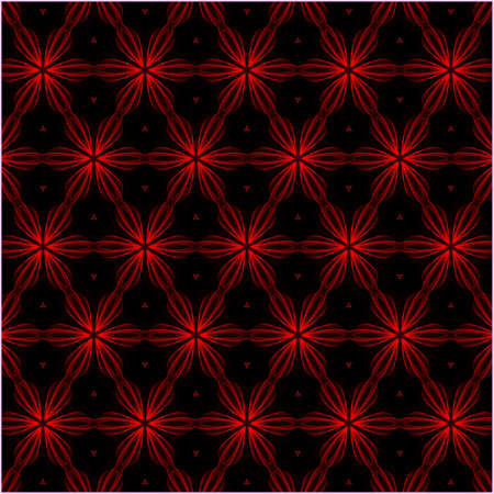 ornamentation of colorful patterns