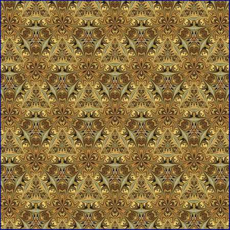 ornamentation of colorful patterns
