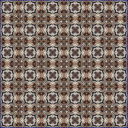 ornamentation of colorful patterns