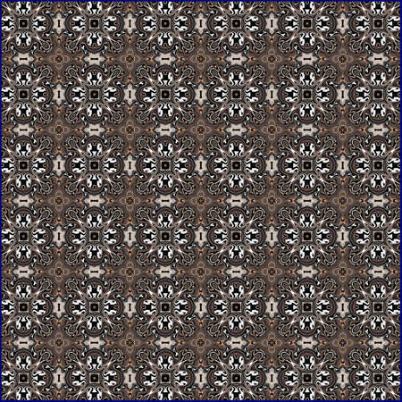 ornamentation of colorful patterns