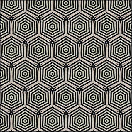 ornamentation of colorful patterns