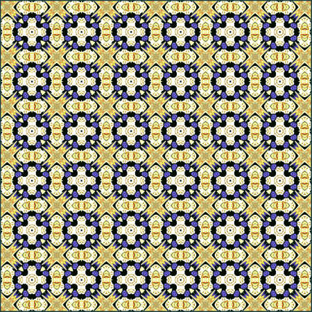 ornamentation of colorful patterns