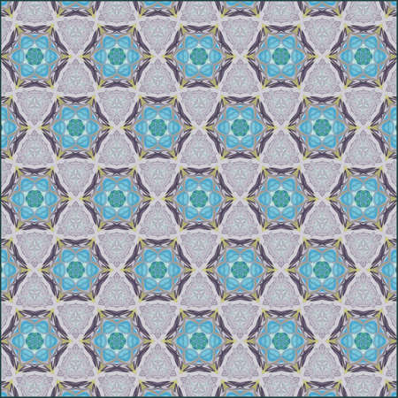 ornamentation of colorful patterns