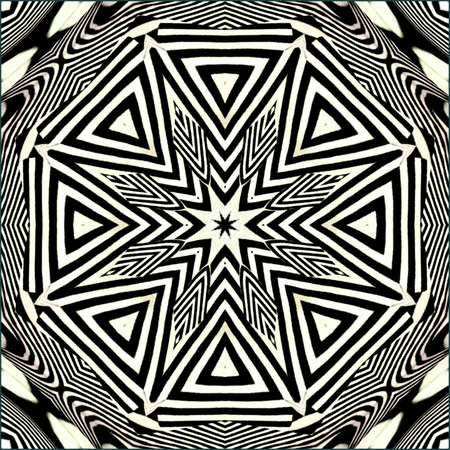 ornamentation of colorful patterns