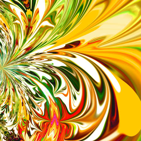 multicolored ornamental pattern