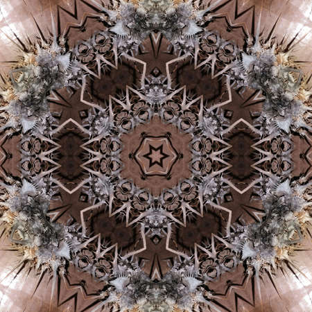 multicolored ornamental patternの写真素材