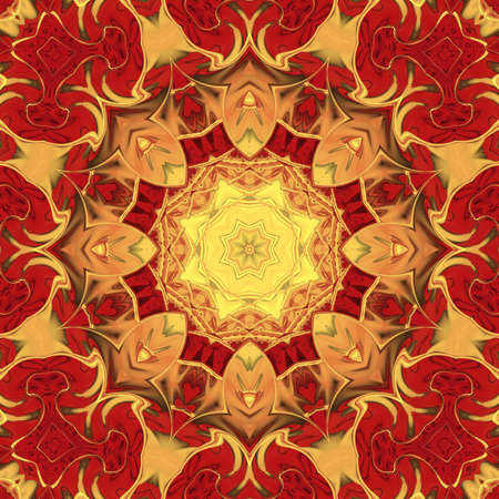 multicolored ornamental patternの写真素材