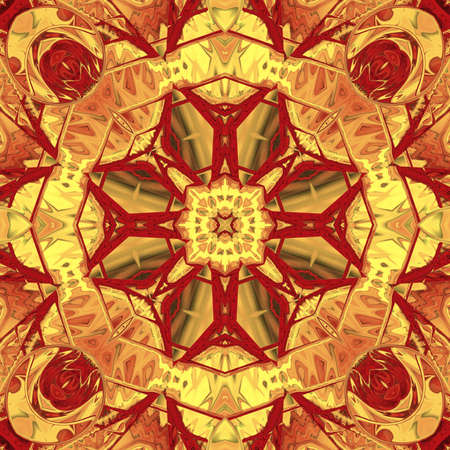 multicolored ornamental patternの写真素材