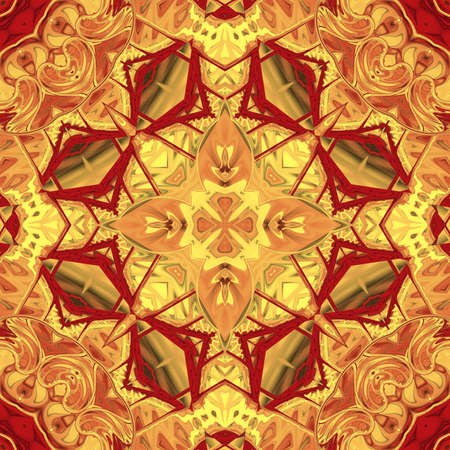 multicolored ornamental patternの写真素材