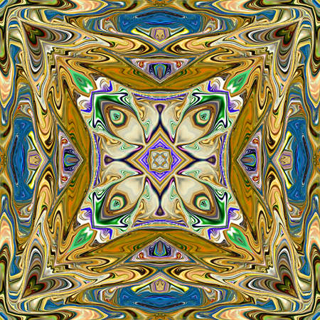 multicolored ornamental pattern