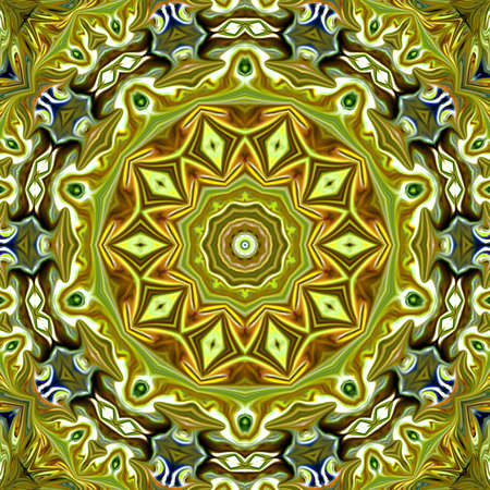 multicolored ornamental pattern