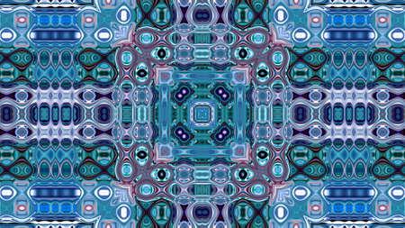 multicolored ornamental pattern