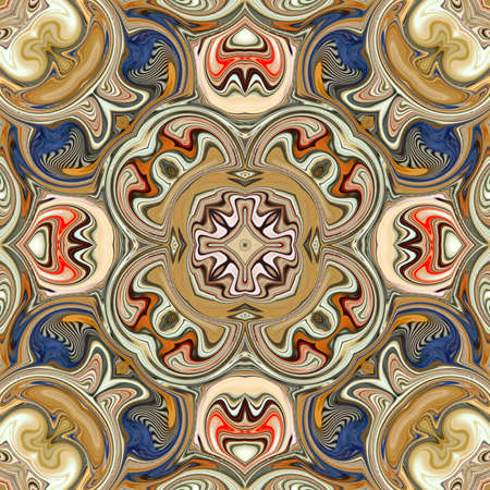 multicolored ornamental pattern
