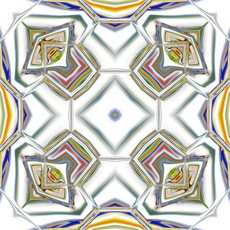 mixed color pattern ornament