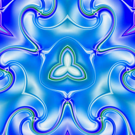 mixed color unique pattern ornamentの写真素材