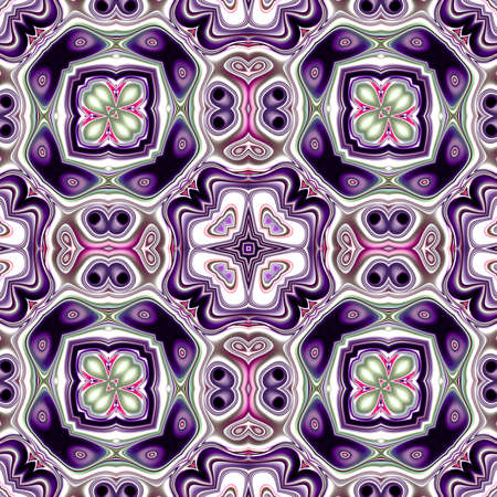 Colored mandala. Oriental round pattern. Mystical motif, Abstract exotic background. Fantastic...