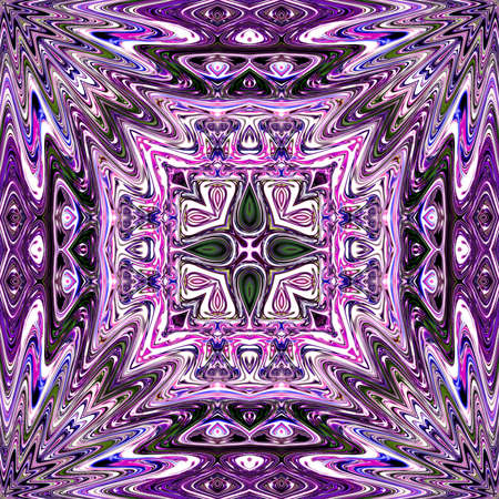 Colored mandala. Oriental round pattern. Mystical motif, Abstract exotic background. Fantastic...