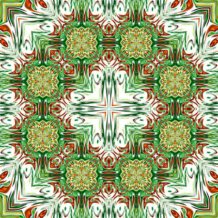 Unique mandala, Oriental round pattern, Mystical motif, Abstract exotic background. Fantastic...