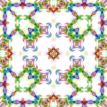 Unique mandala, Oriental round pattern, Mystical motif, Abstract exotic background. Fantastic...