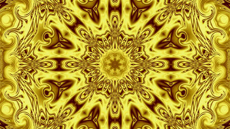 Unique mandala, Oriental round pattern, Mystical motif, Abstract exotic background. Fantastic...