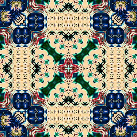Unique mandala, Oriental round pattern, Mystical motif, Abstract exotic background. Fantastic...