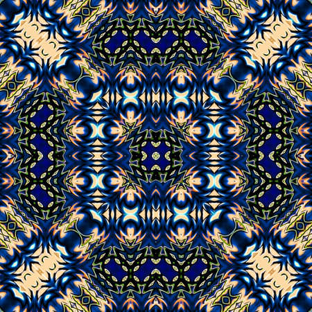 Unique mandala, Oriental round pattern, Mystical motif, Abstract exotic background. Fantastic...