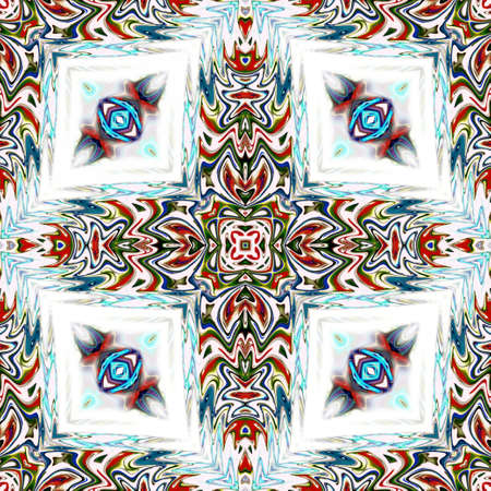 Unique mandala, Oriental round pattern, Mystical motif, Abstract exotic background. Fantastic...