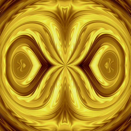 Unique mandala, Oriental round pattern, Mystical motif, Abstract exotic background. Fantastic fractal design, Colorful digital art, shining geometric texture.の写真素材