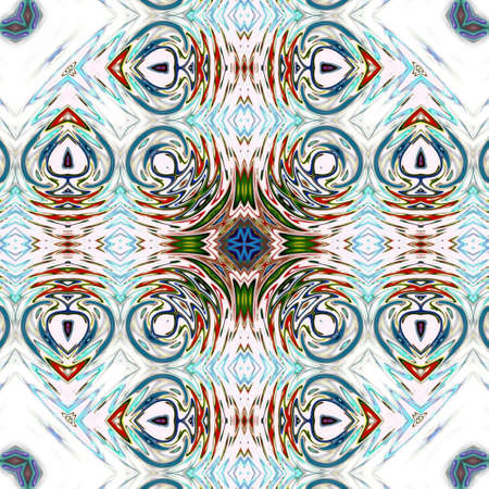 Unique mandala, Oriental round pattern, Mystical motif, Abstract exotic background. Fantastic...